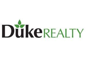 A logo of duke realty