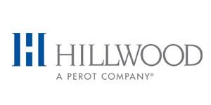 A logo of hillwo, a perot company.