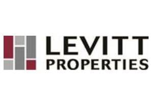 A logo of levitt properties