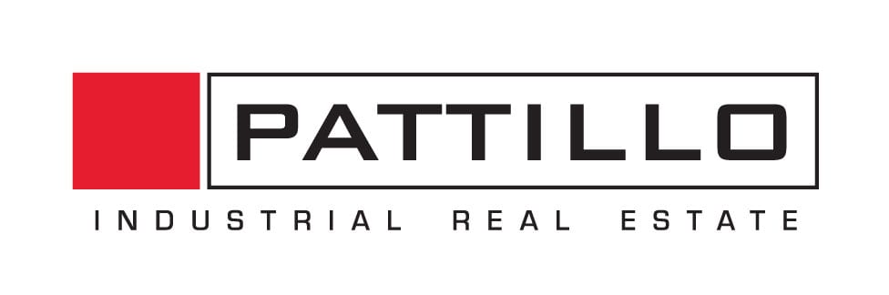 A black and white logo of the company rattler industrial real estate.